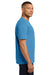 Comfort Colors 6030 Mens Short Sleeve Crewneck T-Shirt w/ Pocket Royal Caribe Blue Model Side