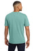 Comfort Colors 6030 Mens Short Sleeve Crewneck T-Shirt w/ Pocket Seafoam Green Model Back