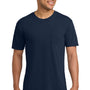 Comfort Colors Mens Short Sleeve Crewneck T-Shirt w/ Pocket - True Navy Blue