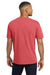 Comfort Colors 6030 Mens Short Sleeve Crewneck T-Shirt w/ Pocket Watermelon Pink Model Back