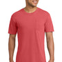 Comfort Colors Mens Short Sleeve Crewneck T-Shirt w/ Pocket - Watermelon Pink
