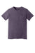 Comfort Colors 6030 Mens Short Sleeve Crewneck T-Shirt w/ Pocket Wine Flat Front