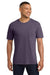 Comfort Colors 6030 Mens Short Sleeve Crewneck T-Shirt w/ Pocket Wine Model Front