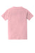 Comfort Colors 6030 Mens Short Sleeve Crewneck T-Shirt w/ Pocket Blossom Pink Flat Back