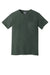 Comfort Colors 6030 Mens Short Sleeve Crewneck T-Shirt w/ Pocket Blue Spruce Flat Front
