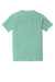 Comfort Colors 6030 Mens Short Sleeve Crewneck T-Shirt w/ Pocket Chalky Mint Green Flat Back