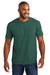 Comfort Colors 6030 Mens Short Sleeve Crewneck T-Shirt w/ Pocket Emerald Green Model Front