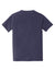 Comfort Colors 6030 Mens Short Sleeve Crewneck T-Shirt w/ Pocket Grape Purple Flat Back