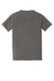 Comfort Colors 6030 Mens Short Sleeve Crewneck T-Shirt w/ Pocket Grey Flat Back