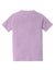 Comfort Colors 6030 Mens Short Sleeve Crewneck T-Shirt w/ Pocket Orchid Purple Flat Back