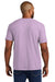 Comfort Colors 6030 Mens Short Sleeve Crewneck T-Shirt w/ Pocket Orchid Purple Model Back