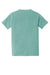 Comfort Colors 6030 Mens Short Sleeve Crewneck T-Shirt w/ Pocket Seafoam Green Flat Back