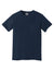 Comfort Colors 6030 Mens Short Sleeve Crewneck T-Shirt w/ Pocket True Navy Blue Flat Front