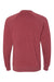 Independent Trading Co. PRM30SBC Mens Special Blend Crewneck Raglan Sweatshirt Crimson Red Flat Back
