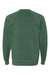 Independent Trading Co. PRM30SBC Mens Special Blend Crewneck Raglan Sweatshirt Moss Green Flat Back