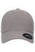 Flexfit Hats 6100NU Mens NU Stretch Fit Hat Grey Flat Front