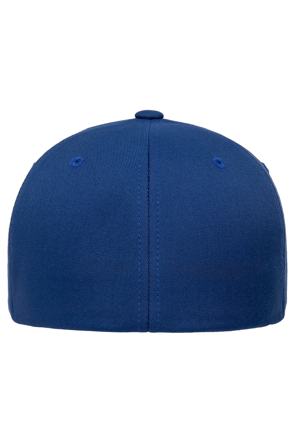 Flexfit Hats 6100NU Mens NU Stretch Fit Hat Royal Blue Flat Back