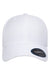 Yupoong Hats 6110NU Mens Nu Moisture Wicking Adjustable Hat White Flat Front