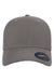 Yupoong Hats 6110NU Mens Nu Moisture Wicking Adjustable Hat Grey Flat Front
