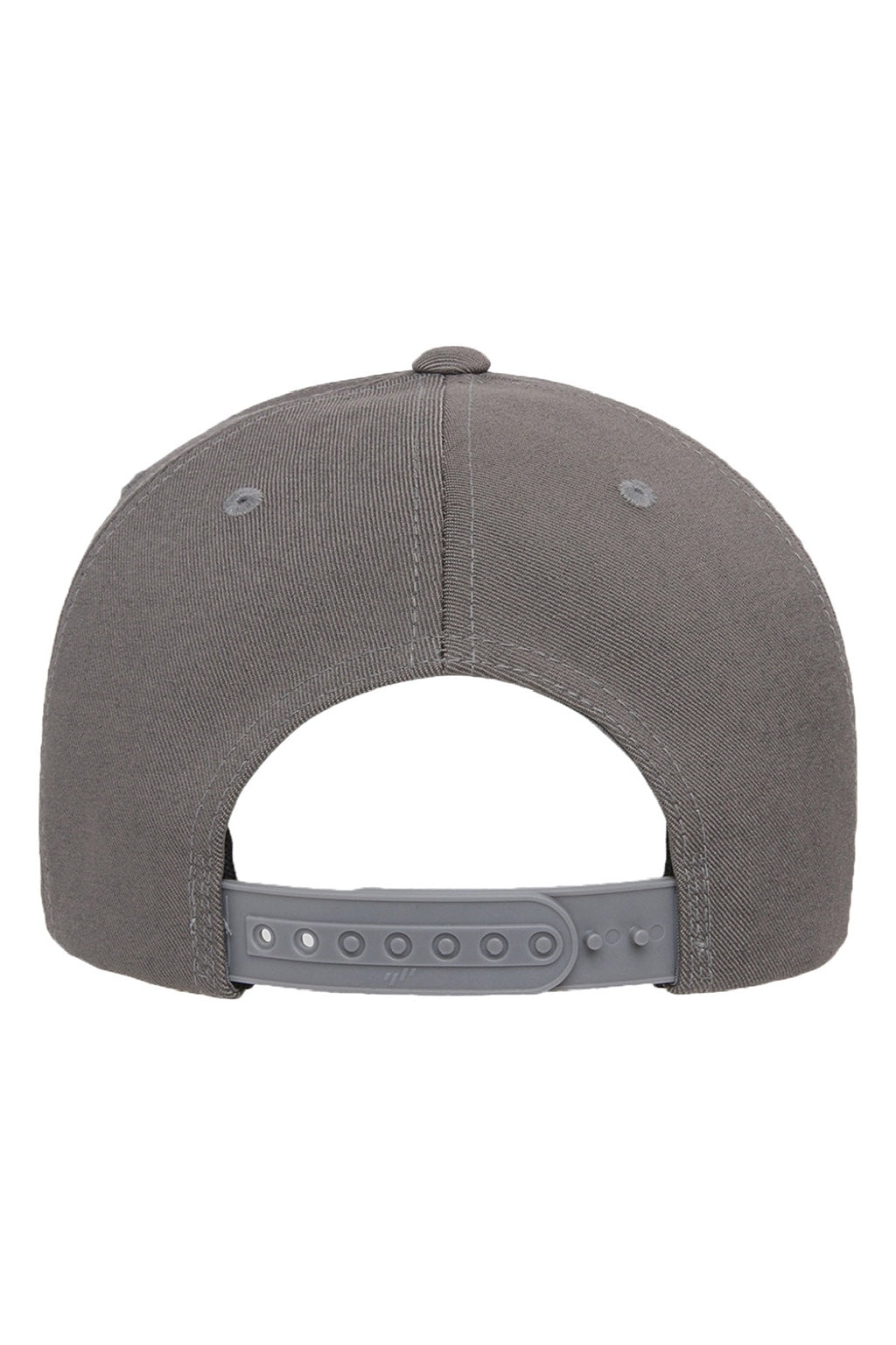 Yupoong Hats 6110NU Mens Nu Moisture Wicking Adjustable Hat Grey Flat Back