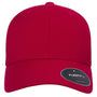 Yupoong Hats Mens Nu Moisture Wicking Adjustable Hat - Red