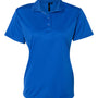 Sierra Pacific Womens Moisture Wicking Short Sleeve Polo Shirt - Royal Blue - NEW