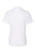 Sierra Pacific 5100 Womens Value Polyester Polo White Flat Back
