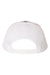 Richardson Hats 112 Mens Snapback Trucker Hat Heather Grey/White Flat Back
