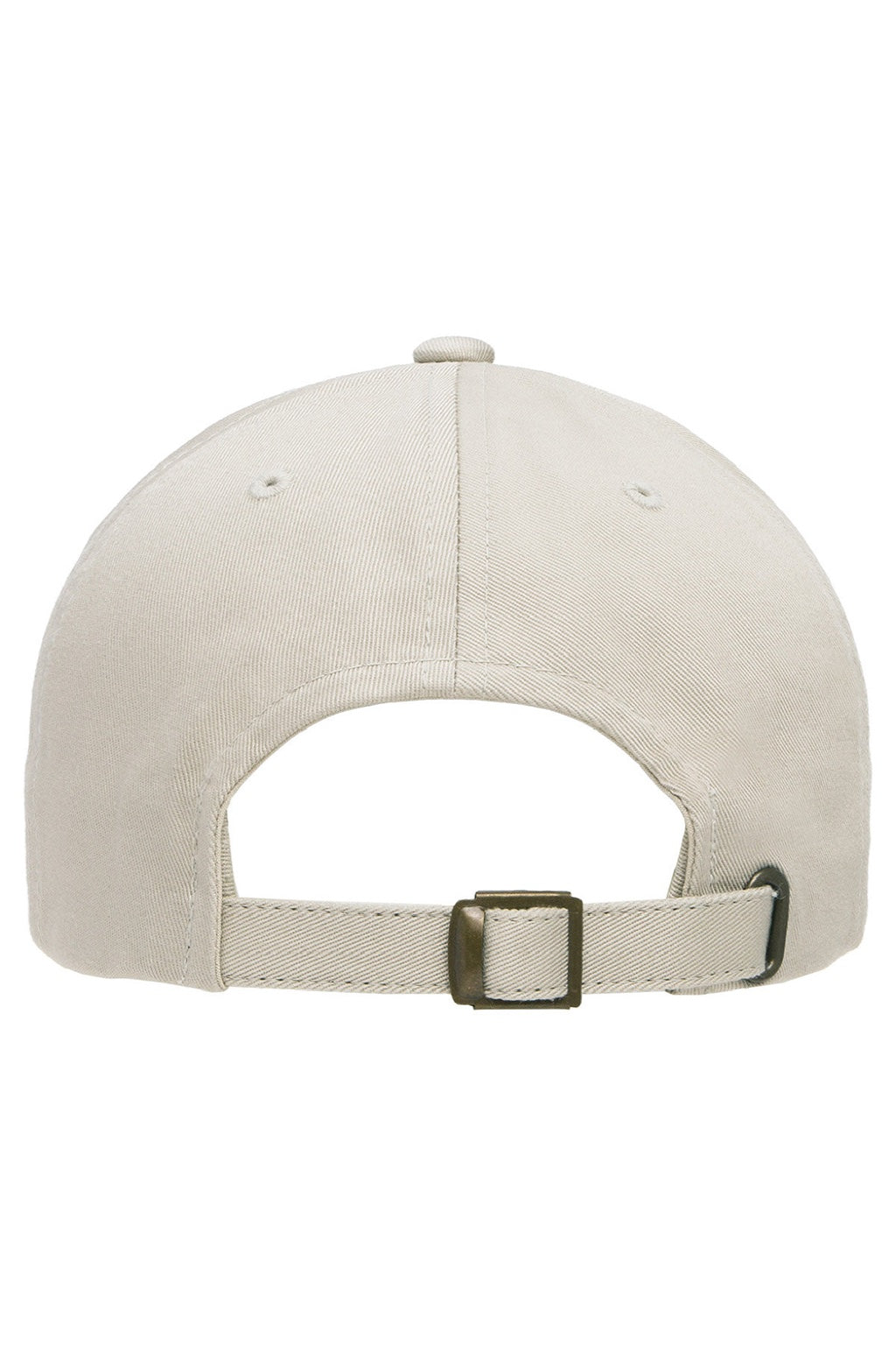 Yupoong Hats 6245CM Mens Classic Adjustable Dad Hat Stone Flat Back