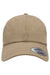 Yupoong Hats 6245CM Mens Classic Adjustable Dad Hat Khaki Brown Flat Front