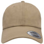 Yupoong Hats Mens Classic Adjustable Dad Hat - Khaki Brown