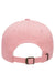 Yupoong Hats 6245CM Mens Classic Adjustable Dad Hat Pink Flat Back