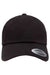 Yupoong Hats 6245CM Mens Classic Adjustable Dad Hat Black Flat Front