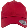 Yupoong Hats Mens Classic Adjustable Dad Hat - Cranberry Red