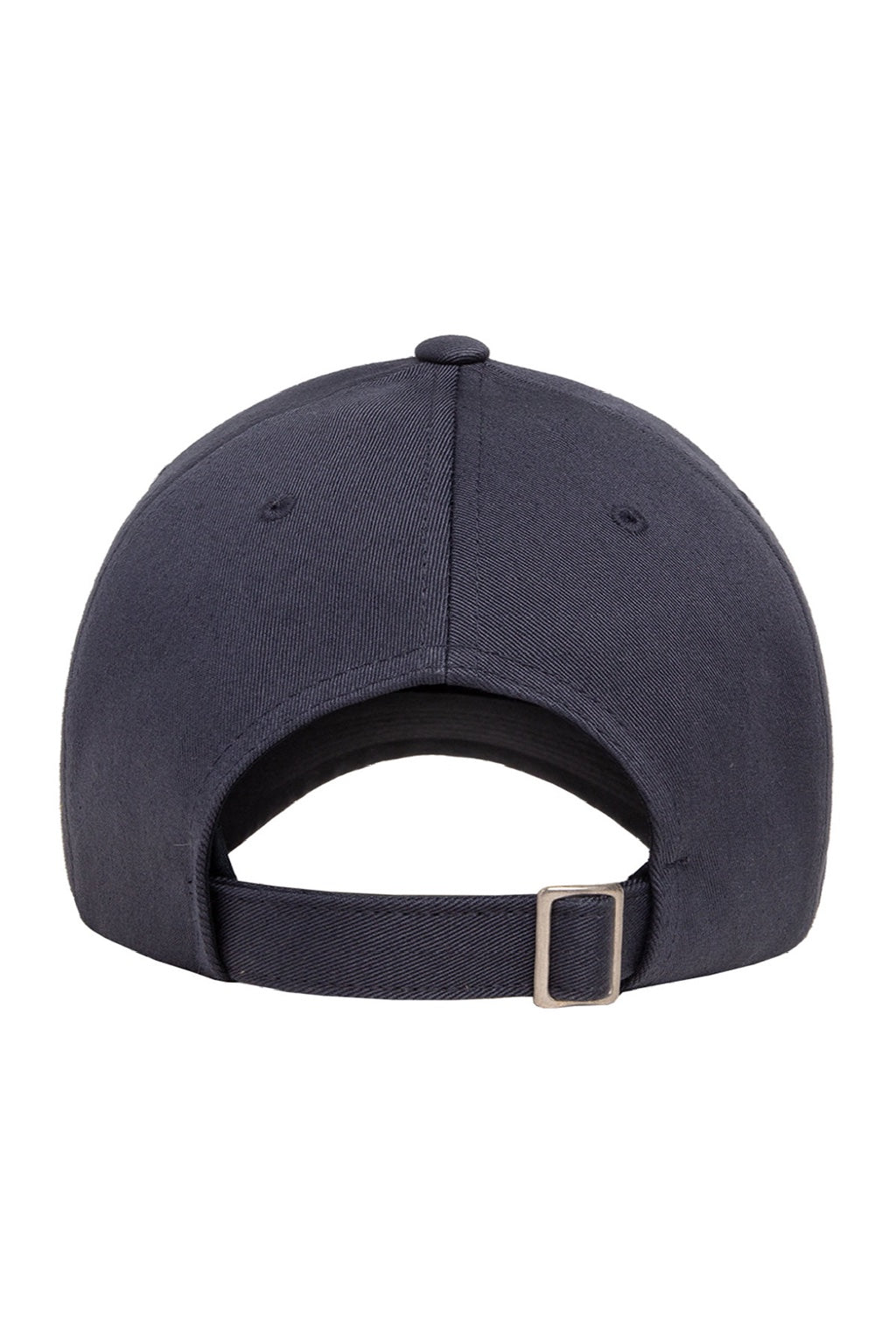 Yupoong Hats 6245EC Mens Ecowash Adjustable Dad Hat Navy Blue Flat Back