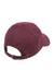 Yupoong Hats 6245PT Mens Adjustable Hat Maroon Flat Back