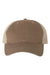 Richardson Hats 111 Mens Garment Washed Snapback Trucker Hat Driftwood Brown/Khaki Flat Front