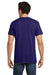 Gildan 5000 Mens Short Sleeve Crewneck T-Shirt Fan Dark Purple Model Back