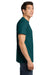 Gildan 5000 Mens Short Sleeve Crewneck T-Shirt Fan Marine Green Model Side
