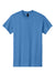Gildan 5000 Mens Short Sleeve Crewneck T-Shirt Iris Blue Flat Front