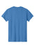 Gildan 5000 Mens Short Sleeve Crewneck T-Shirt Iris Blue Flat Back