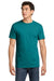 Gildan 5000 Mens Short Sleeve Crewneck T-Shirt Jade Dome Green Model Front
