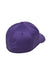 Flexfit Hats 6277 Mens Stretch Fit Hat Purple Flat Back
