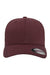 Flexfit Hats 6277 Mens Stretch Fit Hat Maroon Flat Front