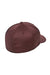 Flexfit Hats 6277 Mens Stretch Fit Hat Maroon Flat Back