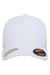 Yupoong Hats 6277R Mens Recycled Hat White Flat Front