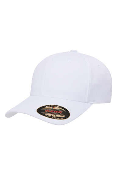Yupoong 6277R Mens Recycled Hat White Front