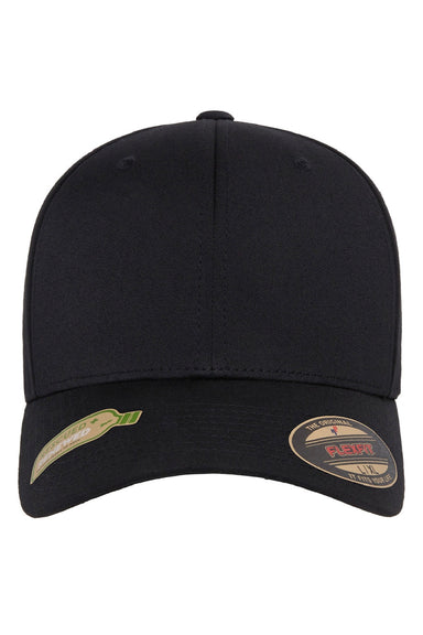 Yupoong Hats 6277R Mens Recycled Hat Black Flat Front