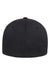 Yupoong Hats 6277R Mens Recycled Hat Black Flat Back