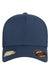 Yupoong Hats 6277R Mens Recycled Hat Navy Blue Flat Front